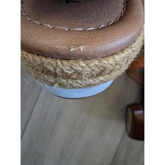 Torrid Tan Black Espadrille Platform Sandals Size 11WW - Picture 6 of 6